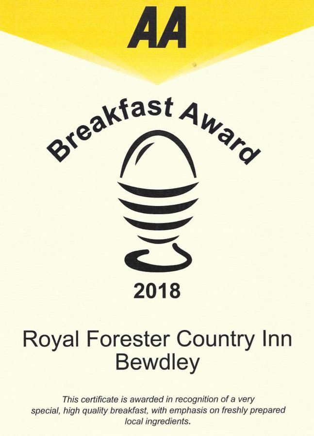 Royal Forester Country Inn Bewdley Exterior foto